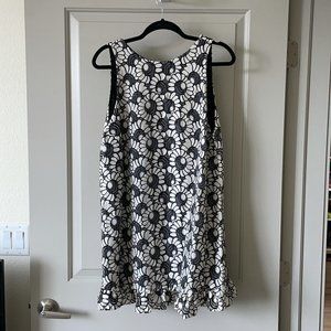 Free People Daisy Lace Dress - White and Black